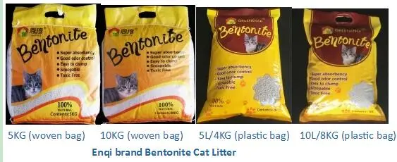 Enqi bag Bentonite cat litter.webp